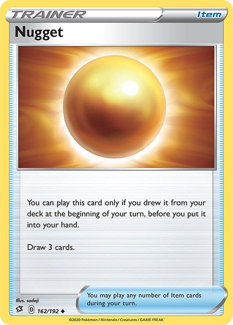 Image for Nugget (162/192) (SWSH02: Rebel Clash) (SWSH02) - Pokemon
