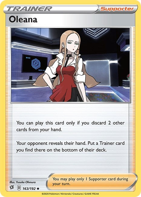Image for Oleana (163/192) (SWSH02: Rebel Clash) (SWSH02) - Pokemon