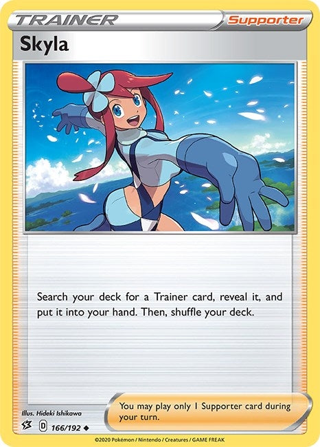 Image for Skyla (166/192) (SWSH02: Rebel Clash) (SWSH02) - Pokemon