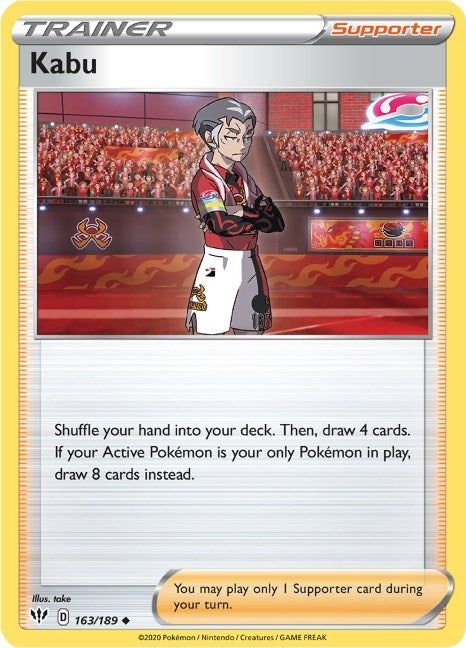 Image for Kabu (163/189) (SWSH03: Darkness Ablaze) (SWSH03) - Pokemon
