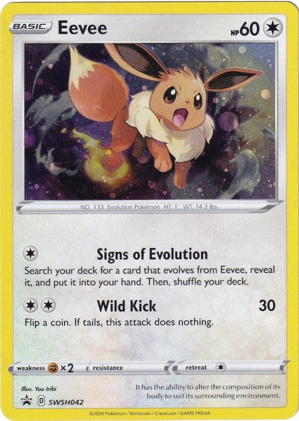 Image for Eevee - SWSH042 (SWSH042) (SWSH: Sword & Shield Promo Cards) (SWSD) - Pokemon