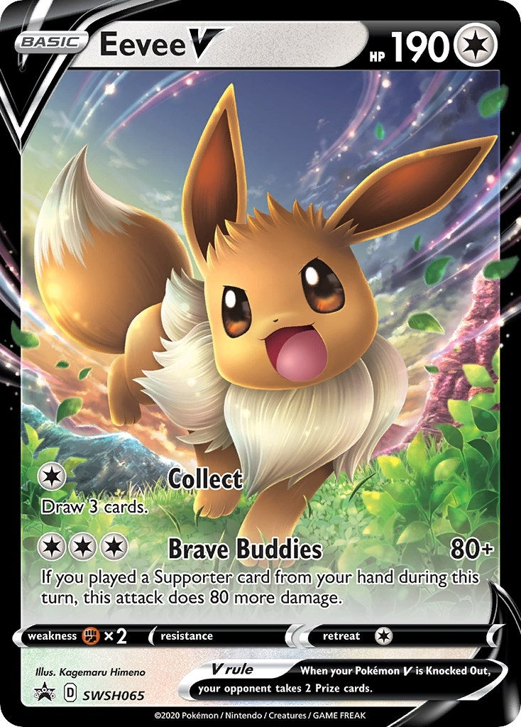 Image for Eevee V - SWSH065 (SWSH065) (SWSH: Sword & Shield Promo Cards) (SWSD) - Pokemon