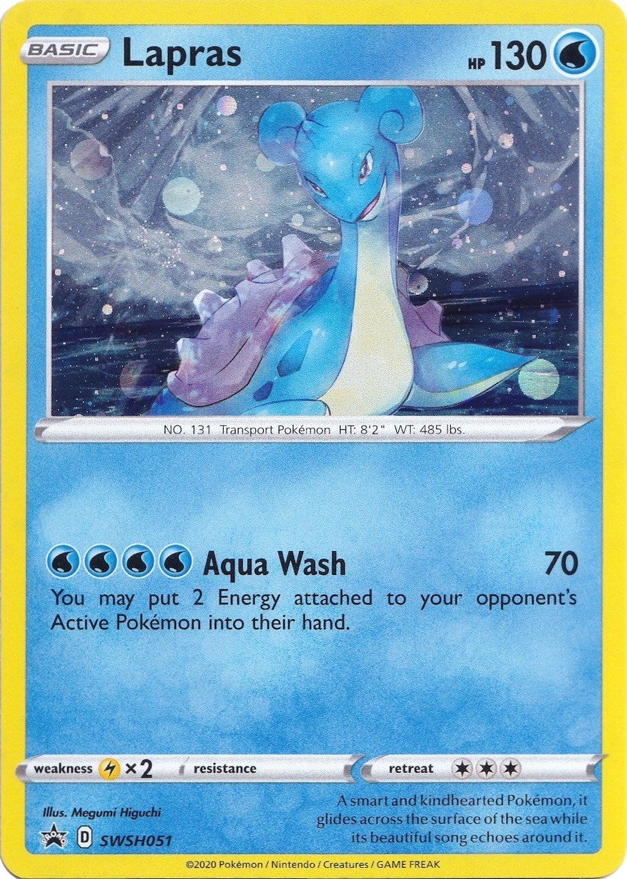 Image for Lapras - SWSH051 (SWSH051) (SWSH: Sword & Shield Promo Cards) (SWSD) - Pokemon