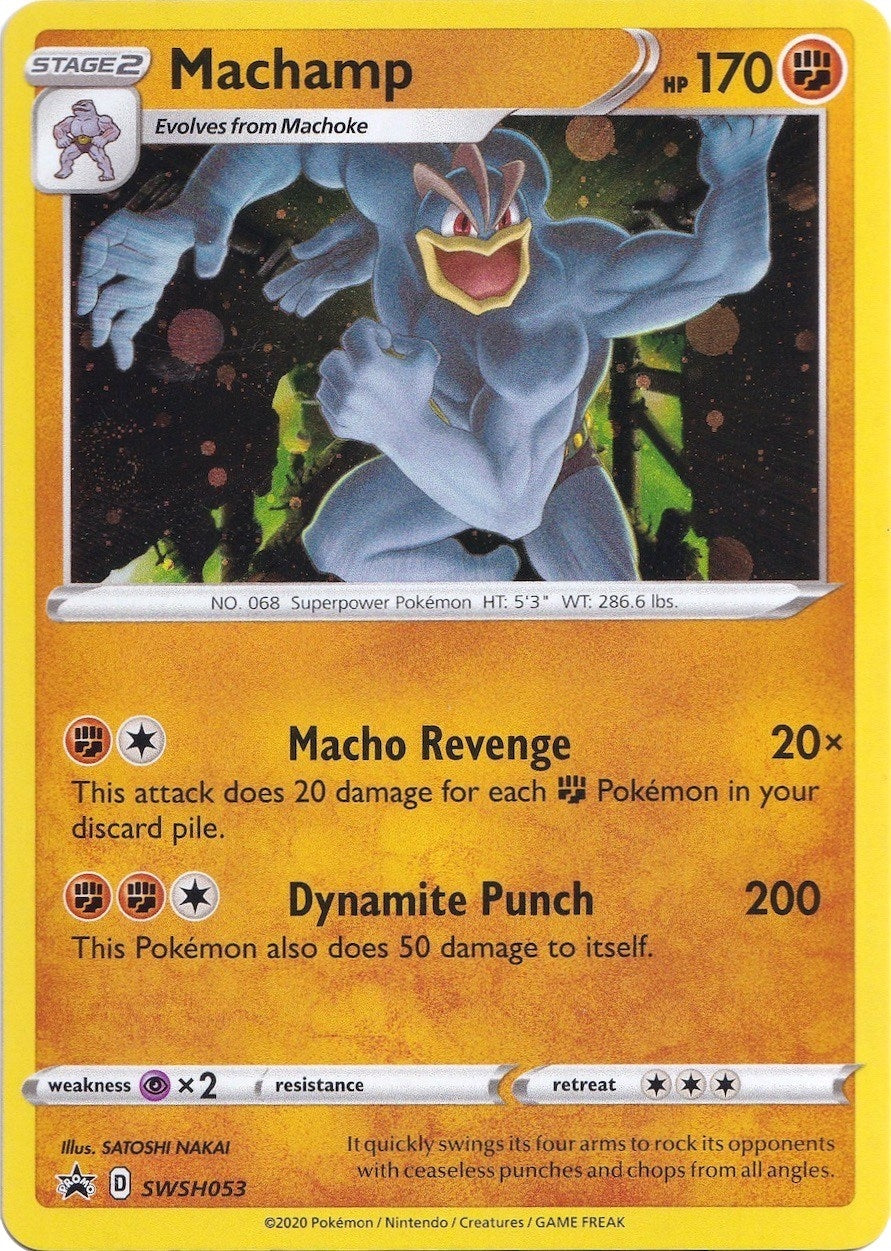 Image for Machamp - SWSH053 (SWSH053) (SWSH: Sword & Shield Promo Cards) (SWSD) - Pokemon