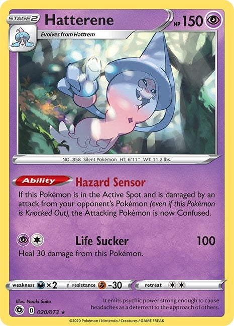 Image for Hatterene (20/73) (Champion's Path) (CHP) - Pokemon