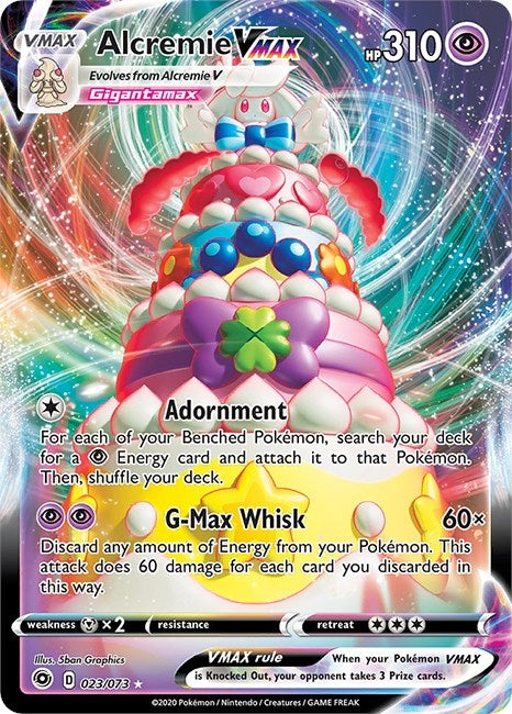Image for Alcremie VMAX (23/73) (Champion's Path) (CHP) - Pokemon
