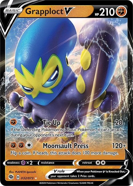 Image for Grapploct V (32/73) (Champion's Path) (CHP) - Pokemon