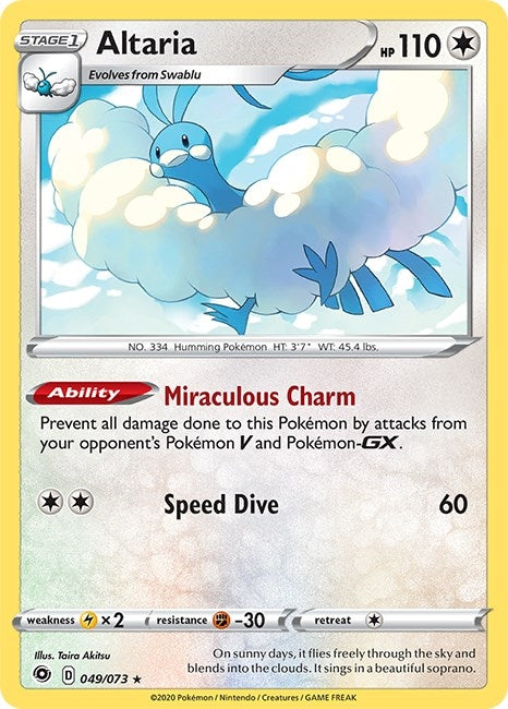 Image for Altaria (49/73) (Champion's Path) (CHP) - Pokemon
