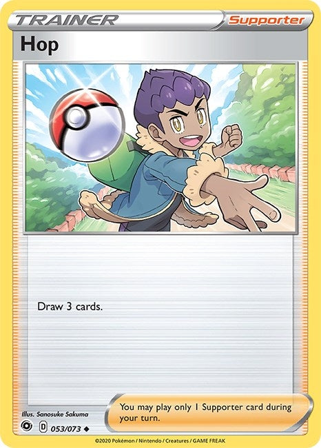 Image for Hop (53/73) (Champion's Path) (CHP) - Pokemon