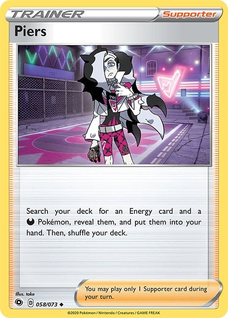 Image for Piers (58/73) (Champion's Path) (CHP) - Pokemon