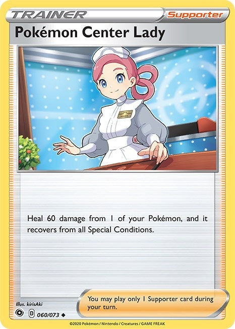 Image for Pokemon Center Lady (60/73) (Champion's Path) (CHP) - Pokemon