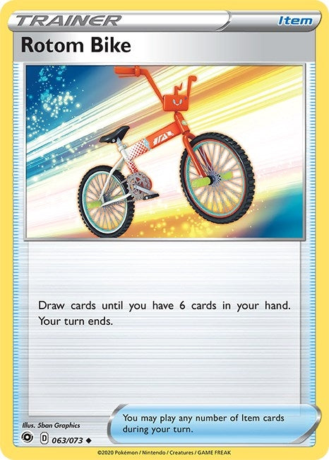 Image for Rotom Bike (63/73) (Champion's Path) (CHP) - Pokemon
