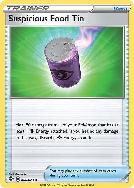Image for Suspicious Food Tin (66/73) (Champion's Path) (CHP) - Pokemon