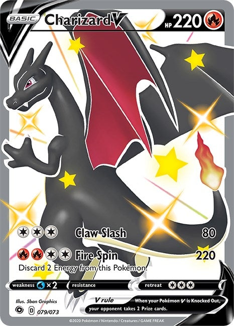 Image for Charizard V (Secret) (79/73) (Champion's Path) (CHP) - Pokemon