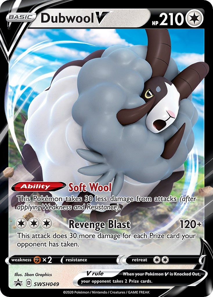 Image for Dubwool V - SWSH049 (SWSH049) (SWSH: Sword & Shield Promo Cards) (SWSD) - Pokemon