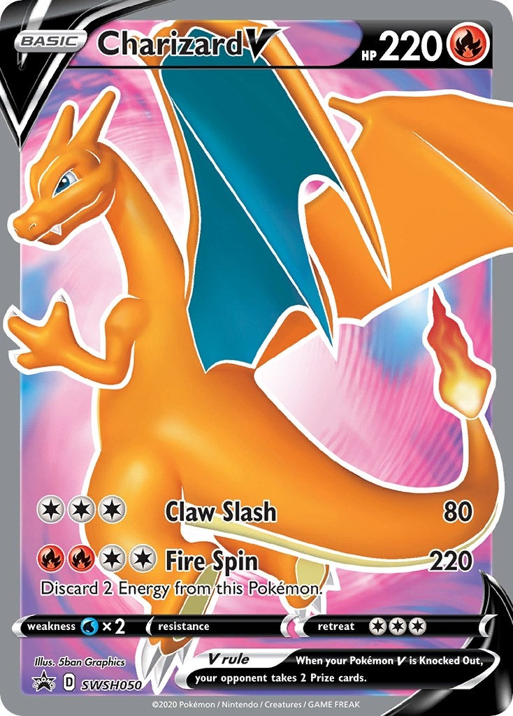Image for Charizard V - SWSH050 (SWSH050) (SWSH: Sword & Shield Promo Cards) (SWSD) - Pokemon