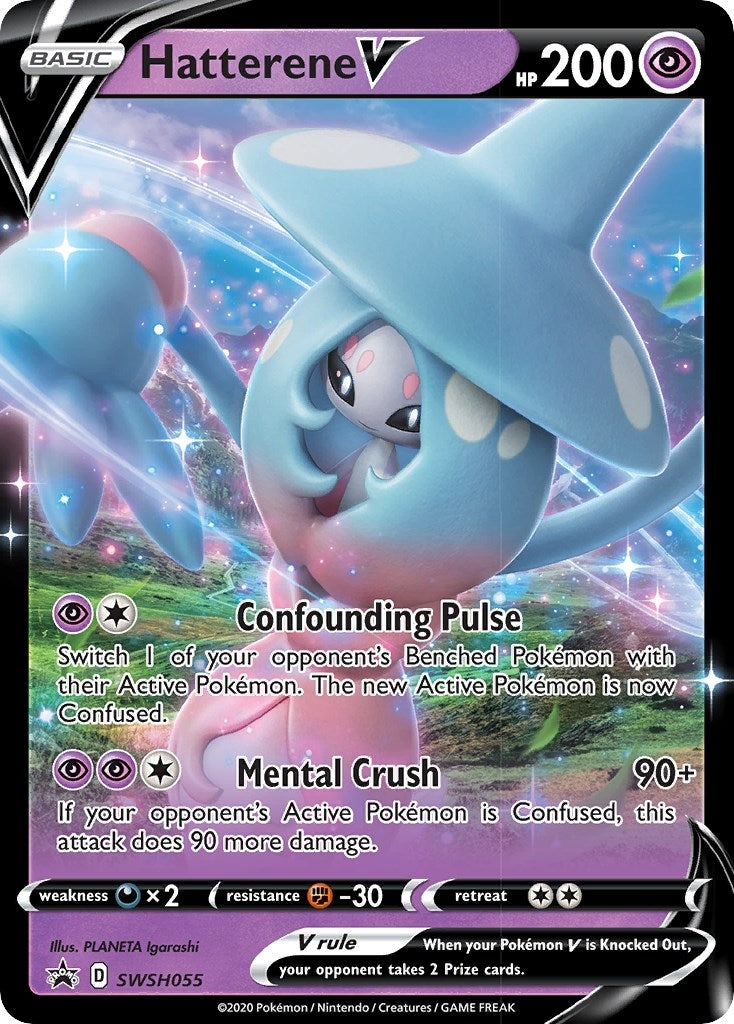 Image for Hatterene V - SWSH055 (SWSH055) (SWSH: Sword & Shield Promo Cards) (SWSD) - Pokemon