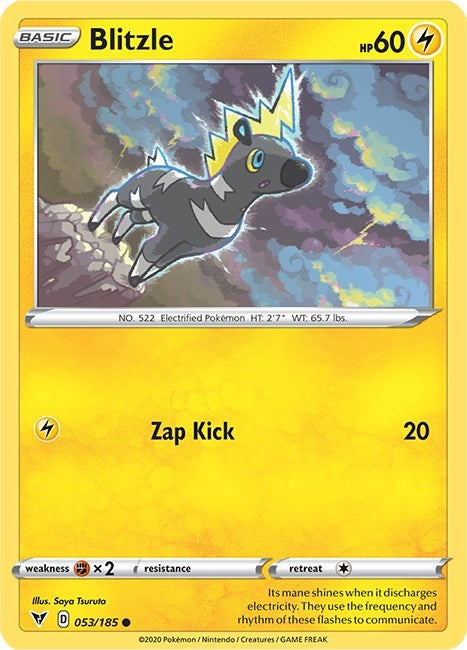 Image for Blitzle (053/185) (SWSH04: Vivid Voltage) (SWSH04) - Pokemon