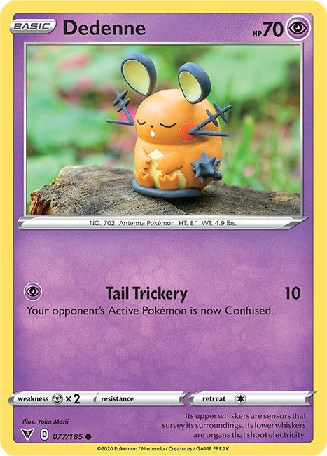 Image for Dedenne (077/185) (SWSH04: Vivid Voltage) (SWSH04) - Pokemon