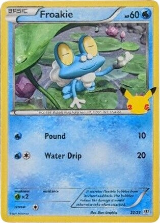 Froakie (022/025) (McDonald's 25th Anniversary Promos)