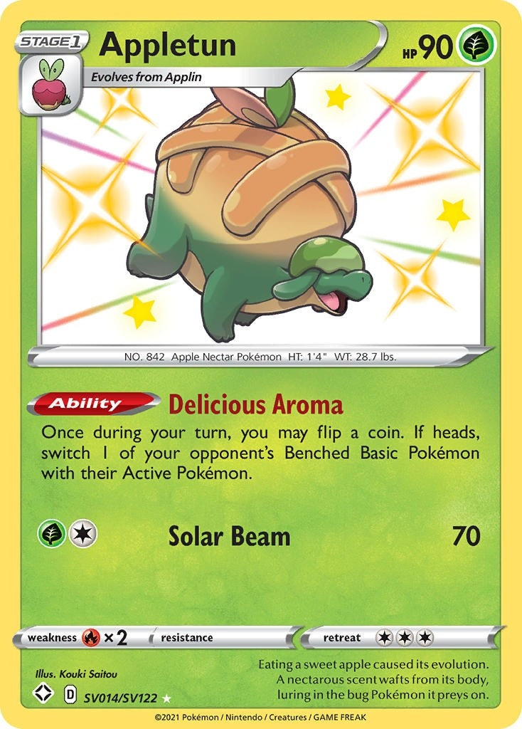Image for Appletun (SV014/SV122) (Shining Fates: Shiny Vault) (SHFSV) - Pokemon