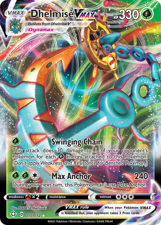 Image for Dhelmise VMAX (010/072) (Shining Fates) (SHF) - Pokemon