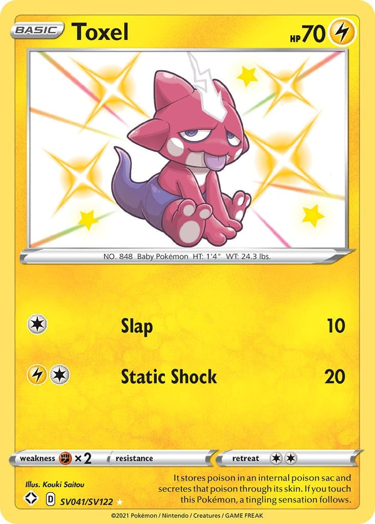 Image for Toxel (SV041/SV122) (Shining Fates: Shiny Vault) (SHFSV) - Pokemon