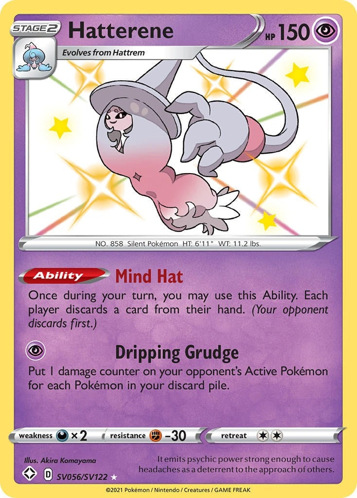 Image for Hatterene (SV056/SV122) (Shining Fates: Shiny Vault) (SHFSV) - Pokemon