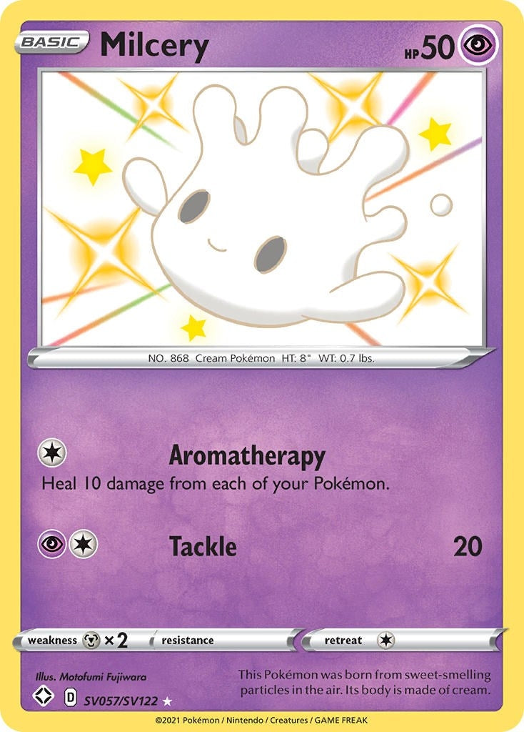 Image for Milcery (SV057/SV122) (Shining Fates: Shiny Vault) (SHFSV) - Pokemon