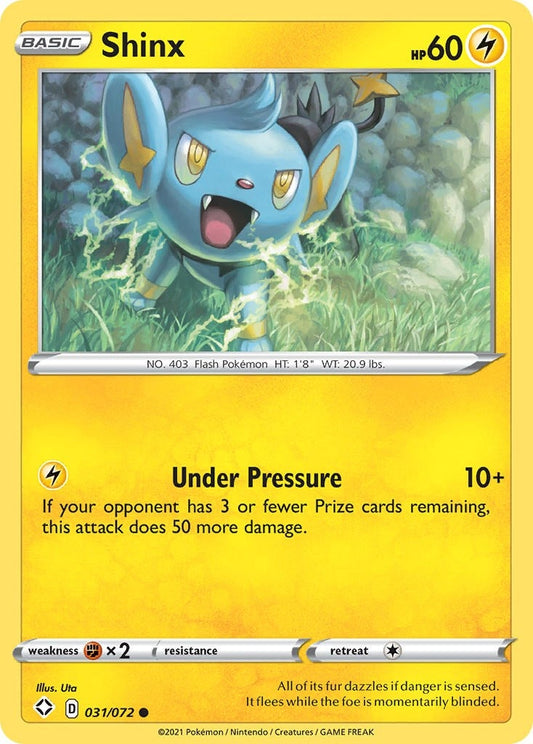 Image for Shinx (031/072) (Shining Fates) (SHF) - Pokemon