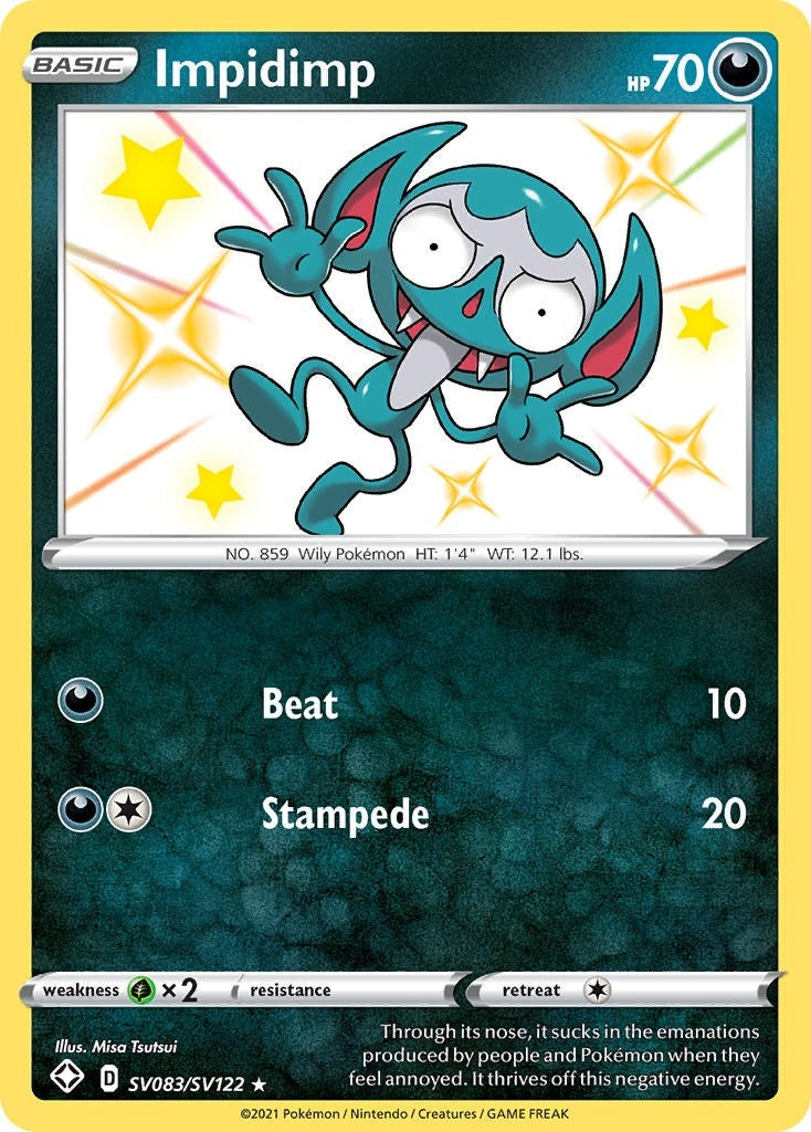 Image for Impidimp (SV083/SV122) (Shining Fates: Shiny Vault) (SHFSV) - Pokemon