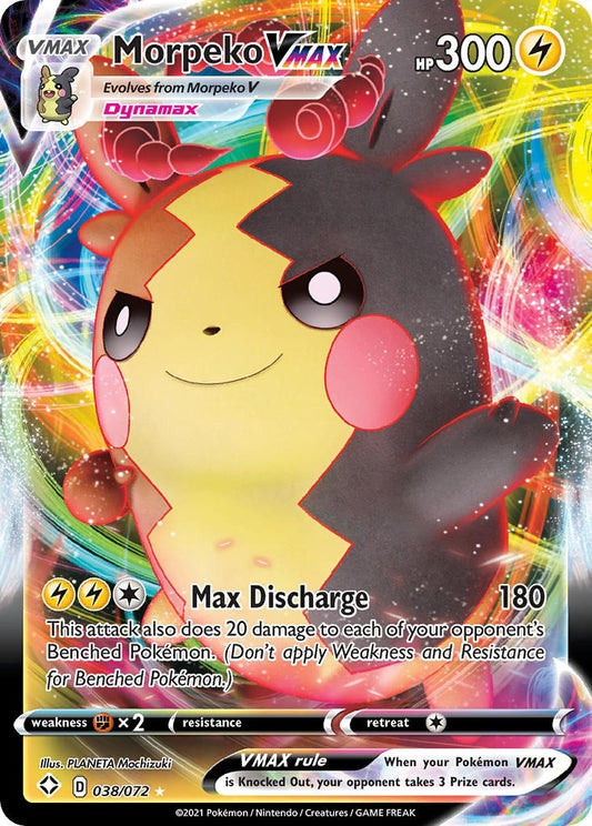 Image for Morpeko VMAX (038/072) (Shining Fates) (SHF) - Pokemon