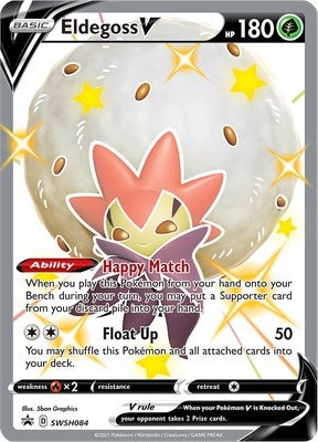 Image for Eldegoss V - SWSH084 (SWSH084) (SWSH: Sword & Shield Promo Cards) (SWSD) - Pokemon