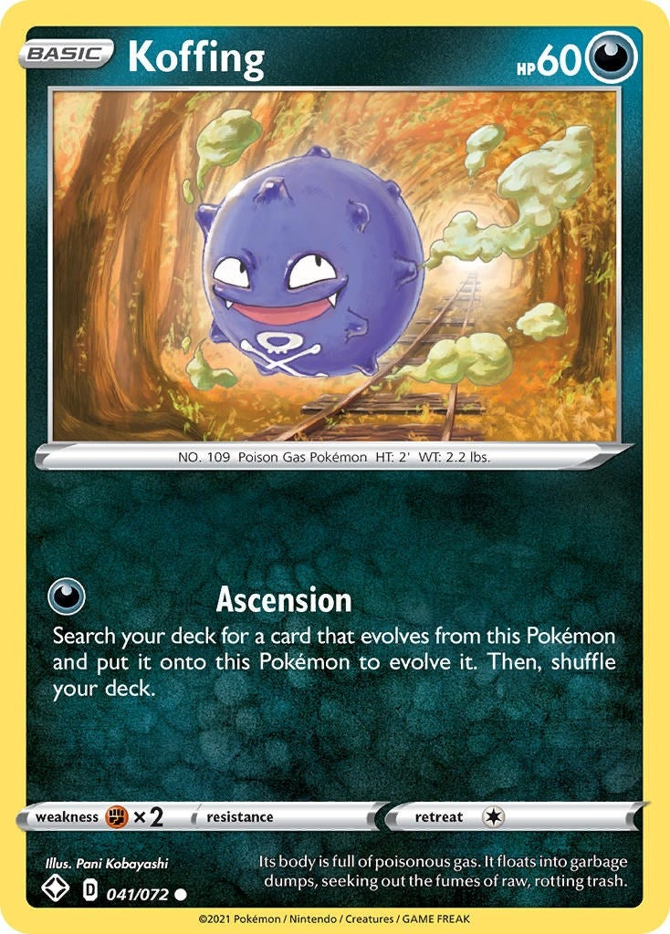 Image for Koffing (041/072) (Shining Fates) (SHF) - Pokemon
