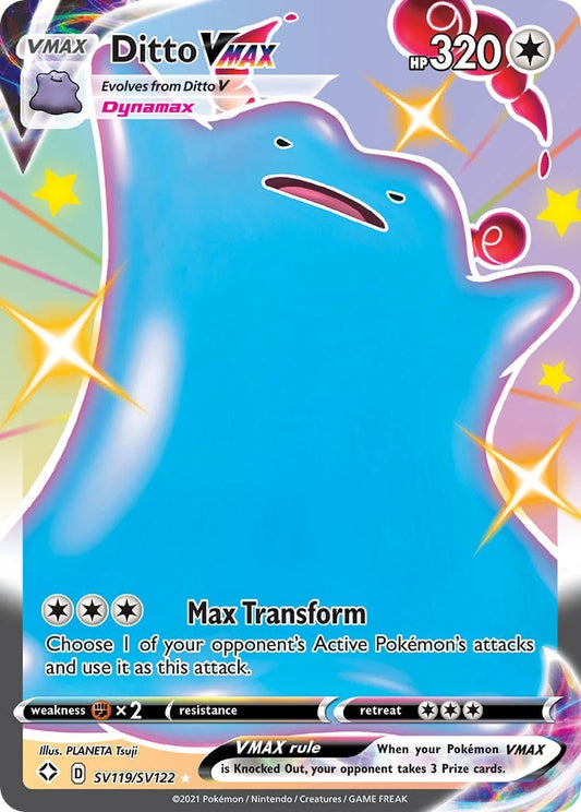 Image for Ditto VMAX (SV119/SV122) (Shining Fates: Shiny Vault) (SHFSV) - Pokemon