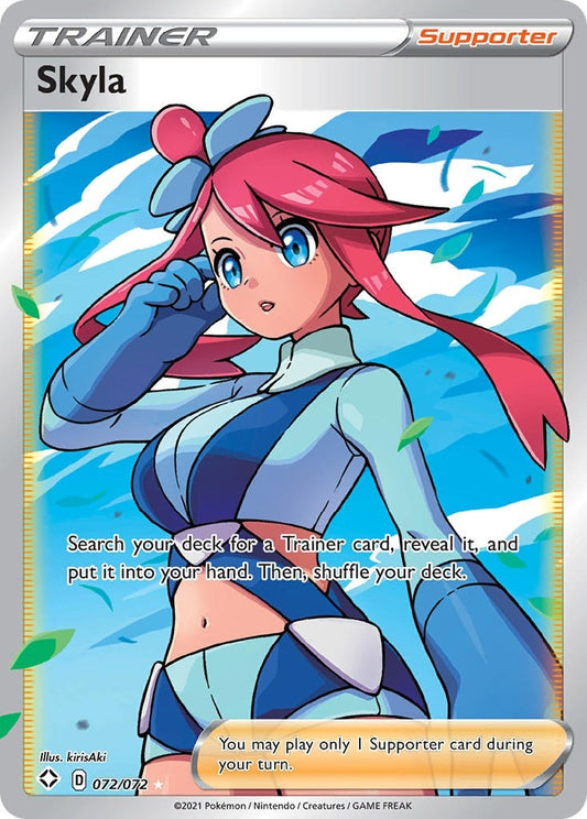 Skyla (Full Art) (072/072) (Shining Fates)