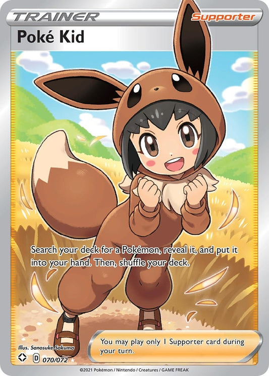 Image for Poke Kid (Full Art) (070/072) (Shining Fates) (SHF) - Pokemon