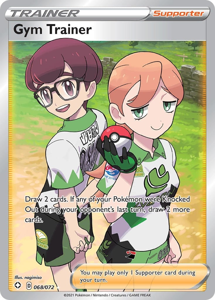 Image for Gym Trainer (Full Art) (068/072) (Shining Fates) (SHF) - Pokemon