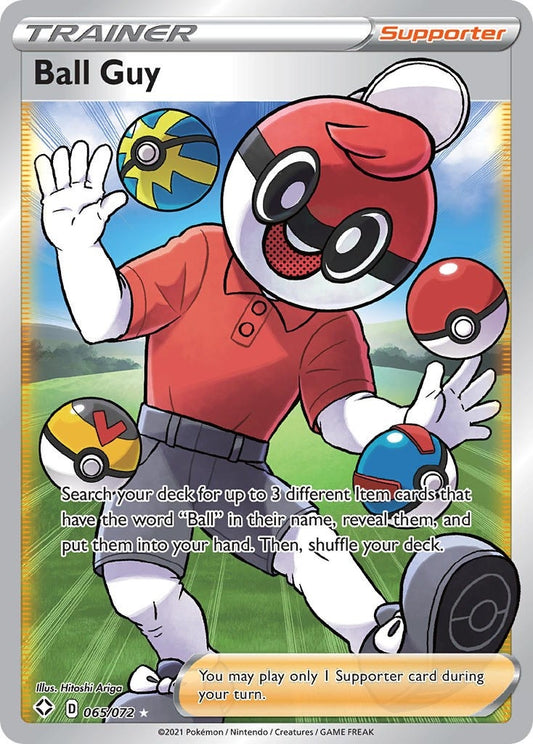 Image for Ball Guy (Full Art) (065/072) (Shining Fates) (SHF) - Pokemon