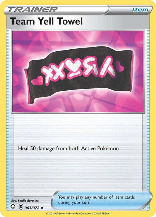 Image for Team Yell Towel (063/072) (Shining Fates) (SHF) - Pokemon