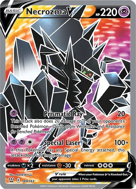 Necrozma V (Full Art) (149/163) (SWSH05: Battle Styles)