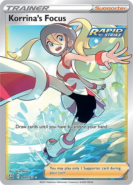Image for Korrina's Focus (Full Art) (160/163) (SWSH05: Battle Styles) (SWSH05) - Pokemon