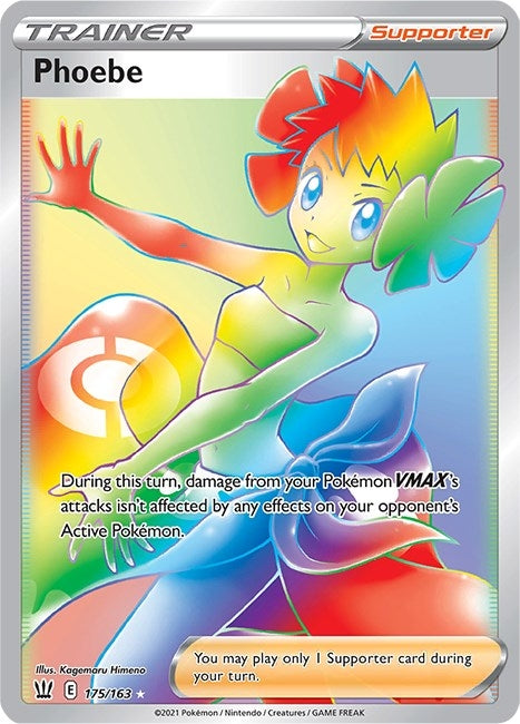 Image for Phoebe (Secret) (175/163) (SWSH05: Battle Styles) (SWSH05) - Pokemon
