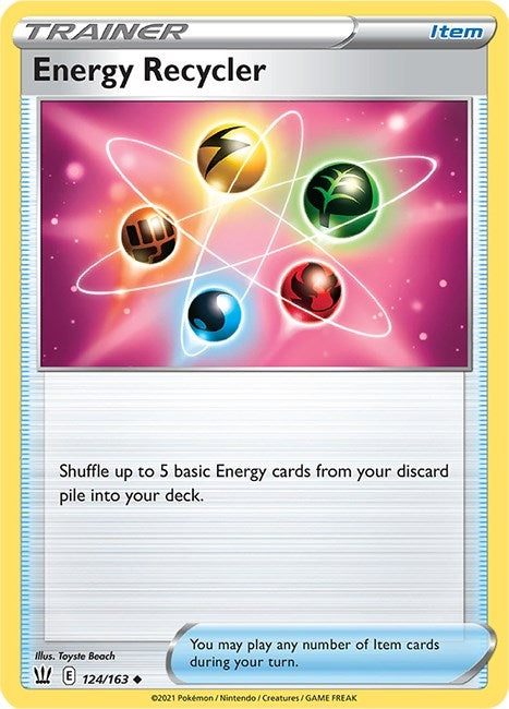 Image for Energy Recycler (124/163) (SWSH05: Battle Styles) (SWSH05) - Pokemon