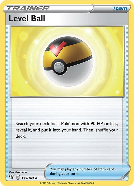 Image for Level Ball (129/163) (SWSH05: Battle Styles) (SWSH05) - Pokemon