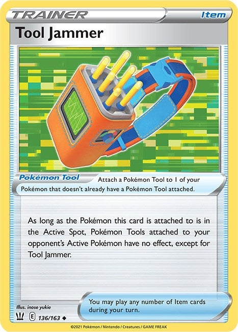 Image for Tool Jammer (136/163) (SWSH05: Battle Styles) (SWSH05) - Pokemon