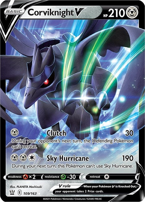 Image for Corviknight V (109/163) (SWSH05: Battle Styles) (SWSH05) - Pokemon