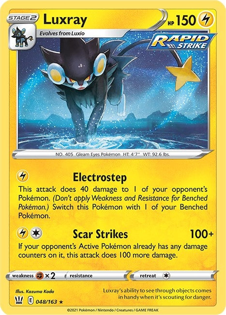 Image for Luxray (048/163) (SWSH05: Battle Styles) (SWSH05) - Pokemon