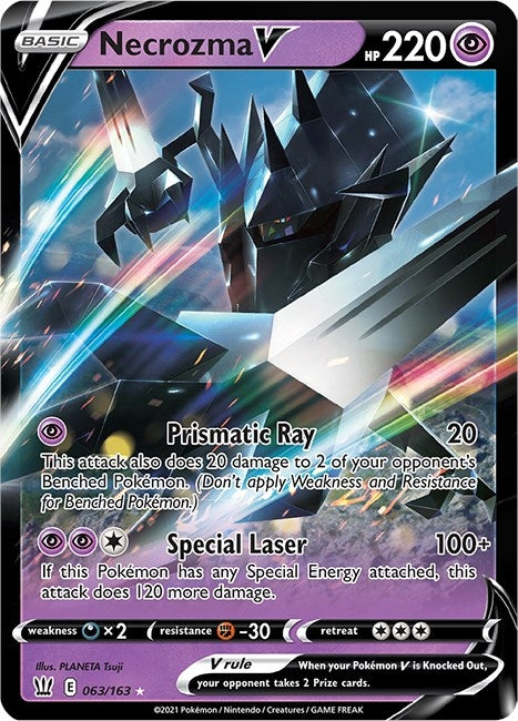 Image for Necrozma V (063/163) (SWSH05: Battle Styles) (SWSH05) - Pokemon