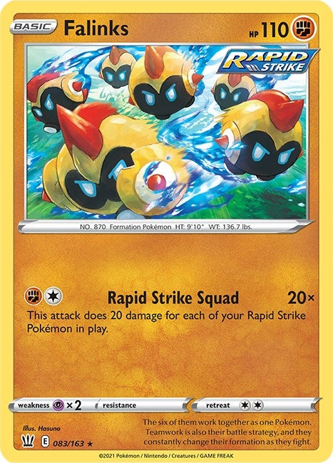 Image for Falinks (083/163) (SWSH05: Battle Styles) (SWSH05) - Pokemon